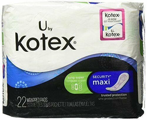 Image of U by Kotex Security Maxi Pads, Long Super, Fragrance-Free