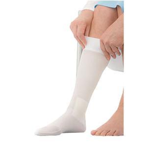 Image of Ulcercare Stockings Liner, Large, 40 mmHg, White