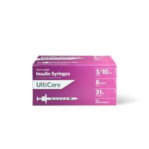 Image of UltiCare® Syringe 31G x 5/16", 3/10 mL