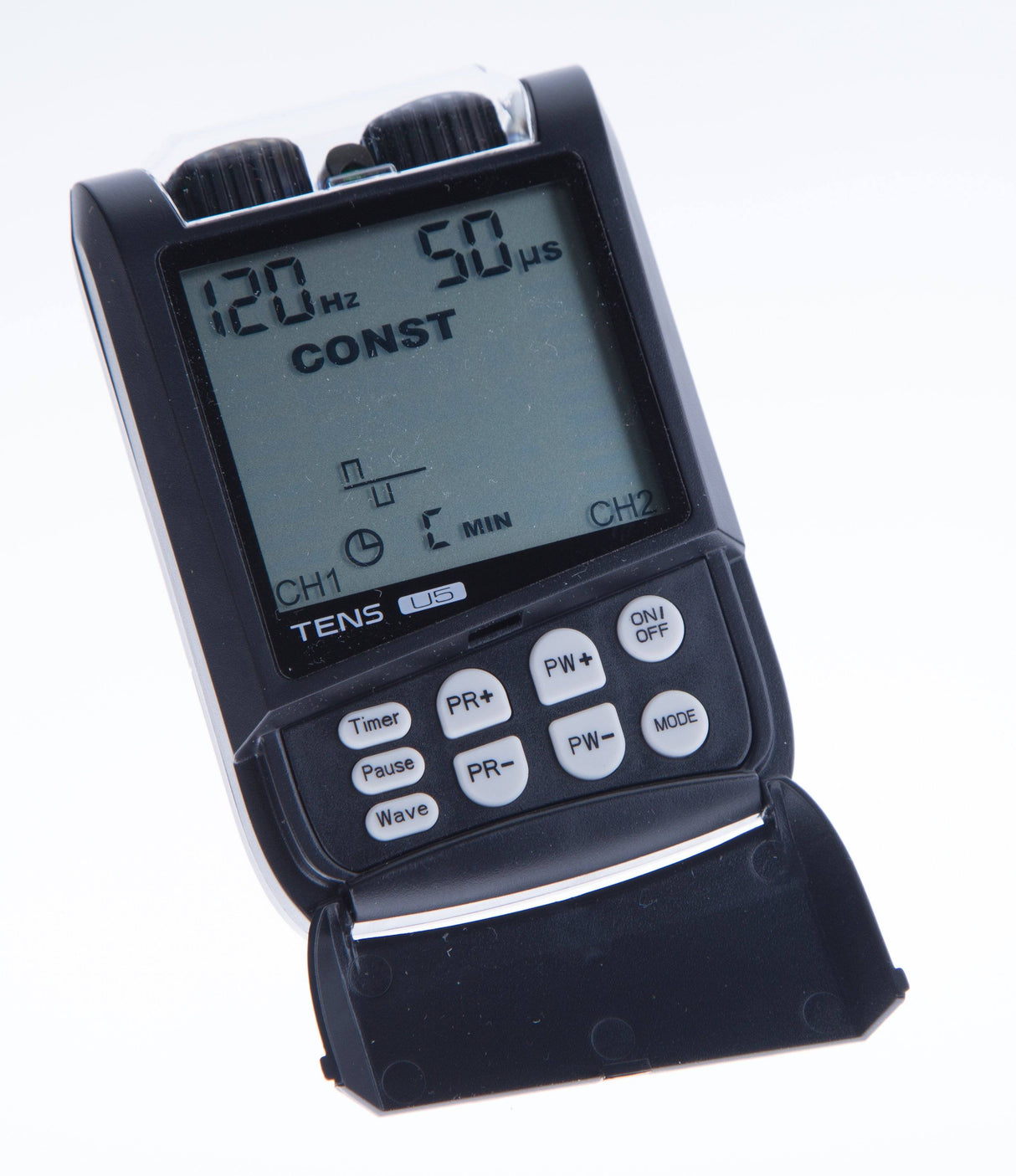 Dual Channel Tens Unit with Timer, Electrodes & Carrying Case
