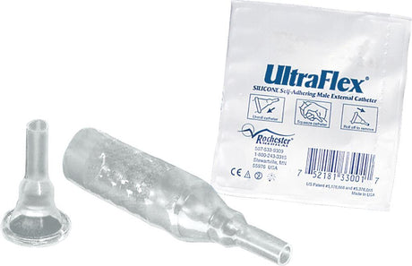 Image of UltraFlex Self-Adhering Male External Catheter, Medium 29 mm