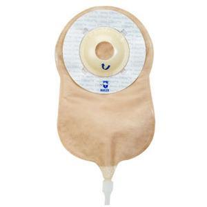 Image of UltraLite One Piece Urostomy Pouch with Skin Shield Barrier Convex, 1-5/8" Opening Transparent
