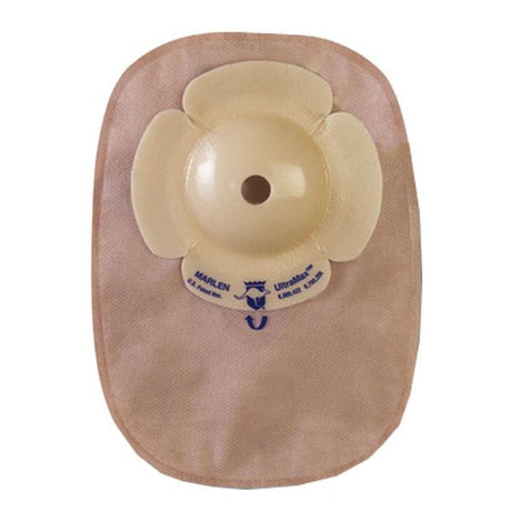 Image of UltraMax Deep Convex Closed-End Pouch Cut-To-Fit Starter Hole With AquaTack Hydrocolloid Barrier, Opaque