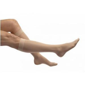 Image of Ultrasheer Knee-High, 15-20 mmHg, Closed Toe, Honey, Medium