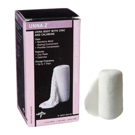 Image of Unna-Z Unna Boot Bandage with Calamine, 3" x 10 YD