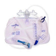 Image of Urinary Drainage Bag with Anti-Reflux Tower and Metal Clamp 2,000 mL