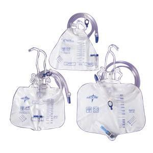 Image of Urinary Drainage Bag with Anti-Reflux Tower and Metal Clamp 4,000 mL
