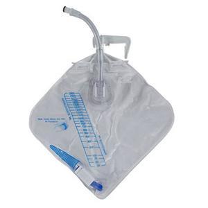 Image of Urine Meter 200 mL with Drainage Bag 2,000 mL, 2 Drainage Bags