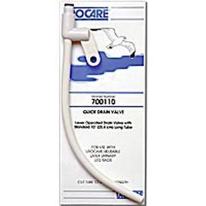 Image of Urocare Quick Drain Valve, Large 72" Tube