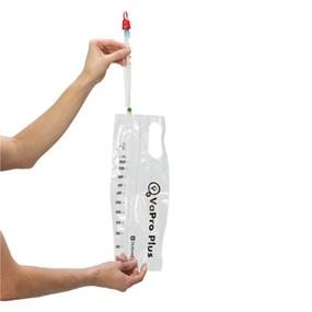 Image of Hollister VaPro Plus Touch Free Hydrophilic Intermittent Catheter 12Fr, 8"