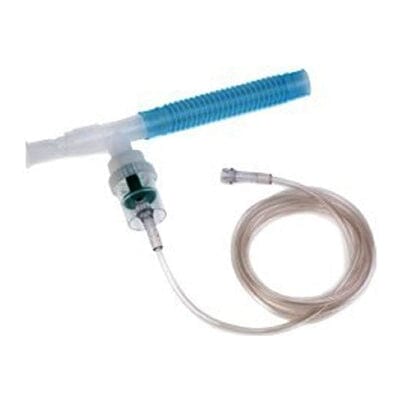 Image of Vyaire AirLife Infant Nebulizer Tee, with Misty Max Ten Neb and 10mm x 6" Extension Tubing