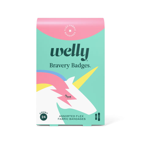 Image of Welly Health Kids Unicorn Assorted, 24 ct