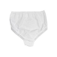 Image of White,Xxx-Large,Size 14,Right,Split Crotch,Cotton