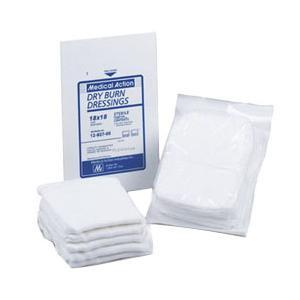 Wide Mesh Sterile Dry Burn Dressing 18" x 18", 2-Ply  Save Rite Medical