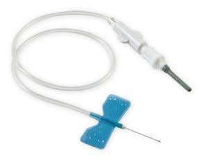 Image of Winged Blood Collection Set with Luer Adapter, 23G x 3/4