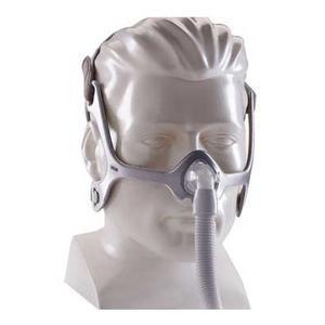 Image of Respironics Wisp Mask, with Fabric Frame and Headgear, DOM, XL