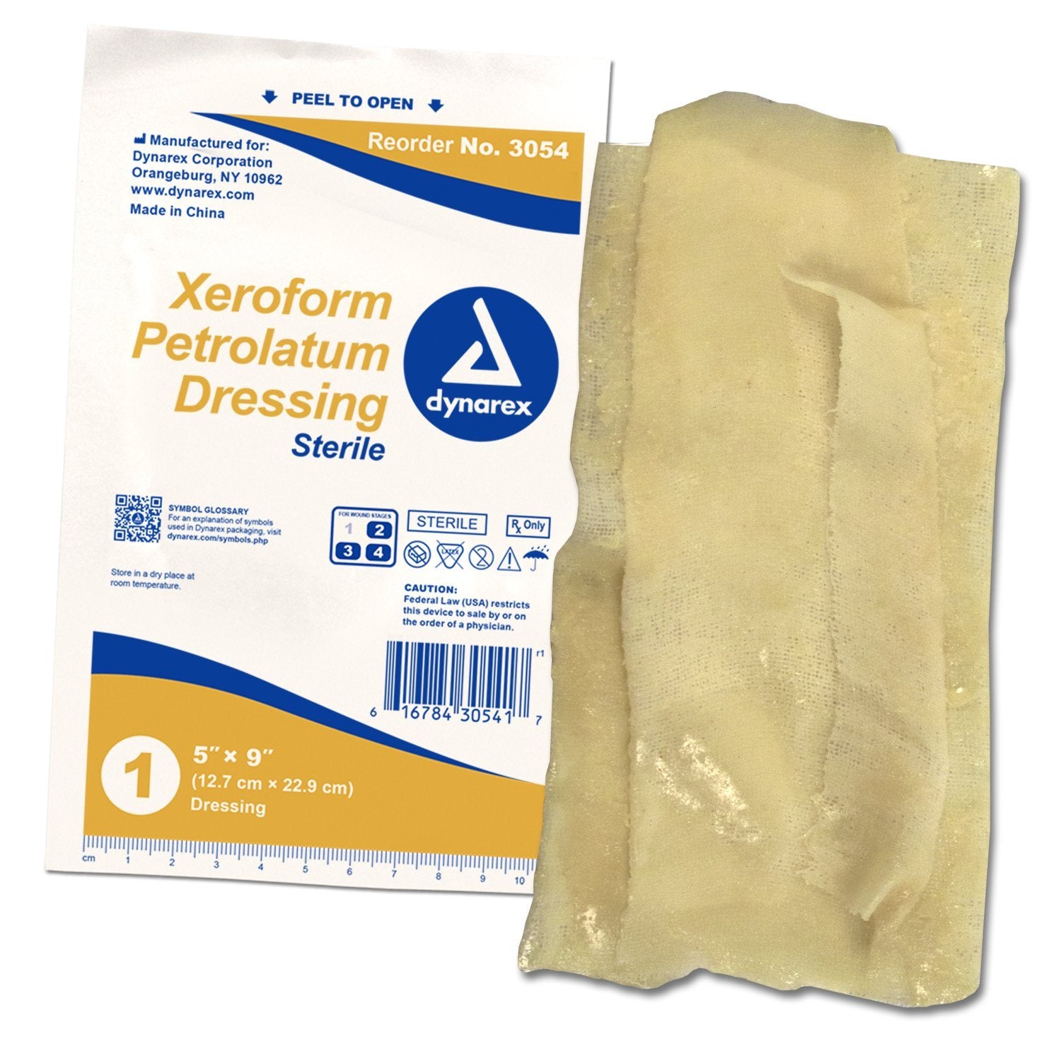 Xeroform Petrolatum Gauze Dressing - 5 Xeroform Petrolatum Gauze Dressing - 5