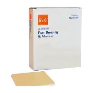 Image of ZeniFoam Polyurethane Foam Dressing, 6" x 6"