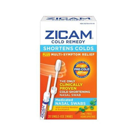 Image of Zicam® Cold Remedy Nasal Swab, 20 count